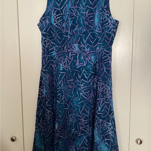 Batik dress Blue Sky Clothing Small - Picture 3 of 4